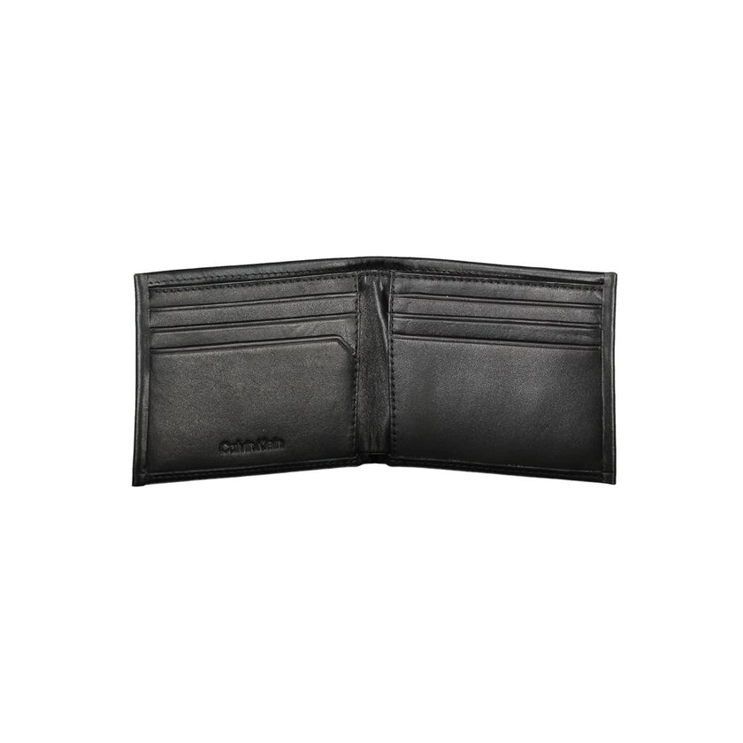 Calvin Klein Schwarzes Polyester Portemonnaie