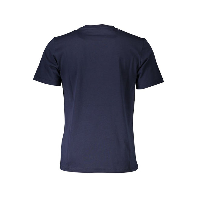 North Sails Blaues Baumwoll-T-Shirt für Herren