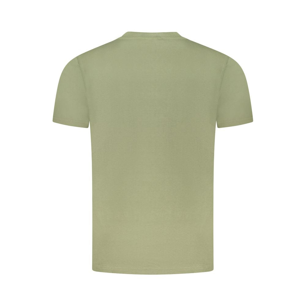 Cavalli Class Men's Green Cotton T-Shirt
