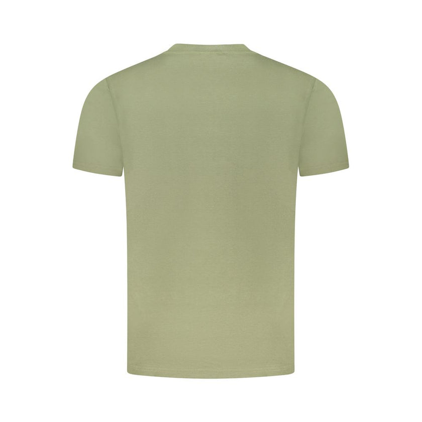 Cavalli Class Verde Baumwoll-T-Shirt für Herren