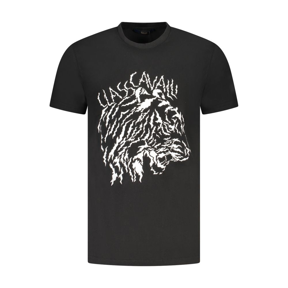 Cavalli Class Men's White Cotton T-Shirt