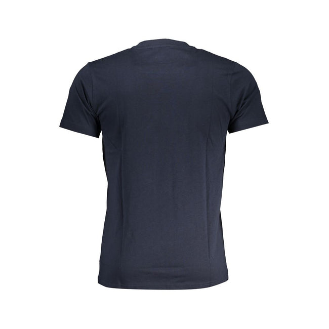 Cavalli Class Blu Baumwoll-T-Shirt für Herren