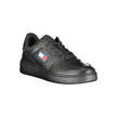 Tommy Hilfiger Schwarzes Leder Herren Sneaker