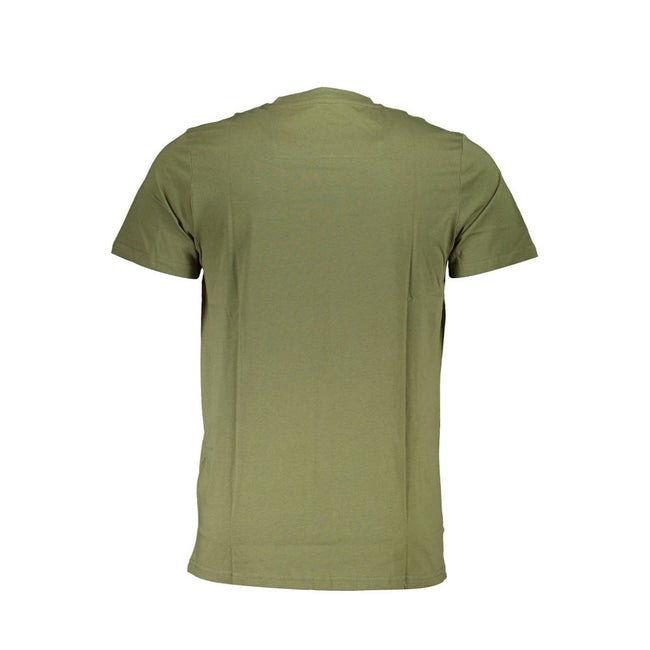 Cavalli Class Verde Baumwoll-T-Shirt für Herren