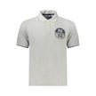 North Sails Grigio Baumwoll-Herrenpoloshirt