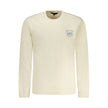 Lee Beige Cotton Men Sweatshirt