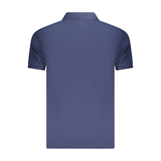 Fila Blaues Baumwoll-Poloshirt für Herren