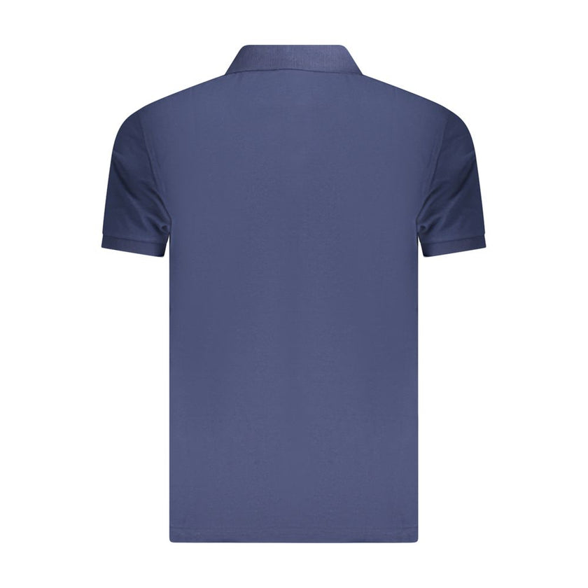 Fila Blaues Baumwoll-Poloshirt für Herren