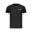 Cavalli Class Schwarzes Baumwoll-T-Shirt für Herren