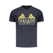 Cavalli Class Blu Baumwoll-T-Shirt für Herren