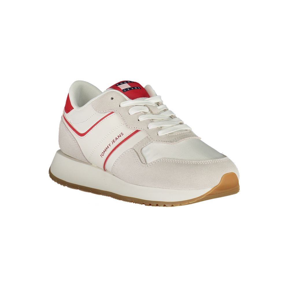 Tommy Hilfiger Sporty Polyester Sneaker in Red