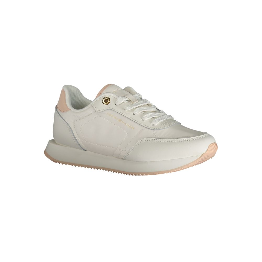 Tommy Hilfiger Sneaker aus weißem Stoff