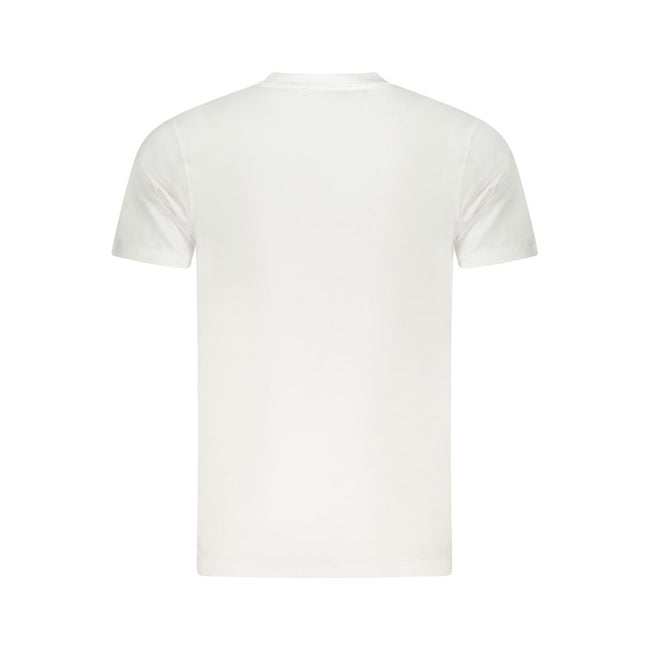 Cavalli Class Bianco Baumwoll-T-Shirt für Herren
