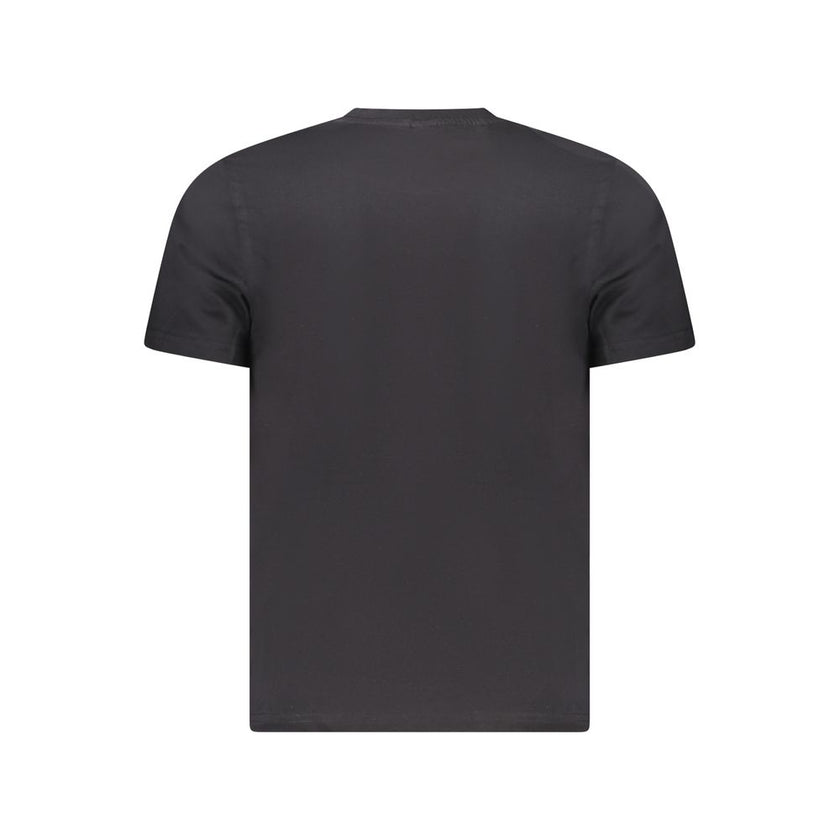 North Sails Schwarzes Baumwoll-T-Shirt für Herren