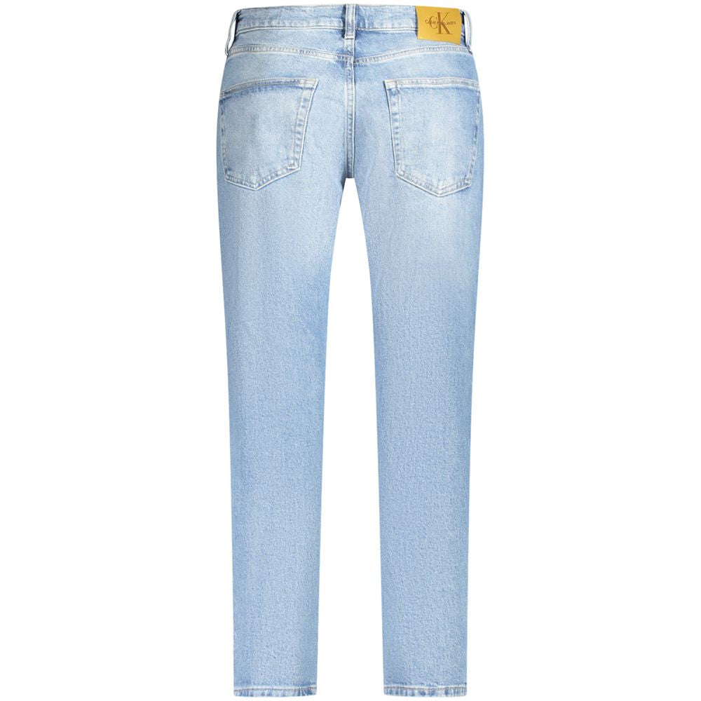 Calvin Klein Azzurro Cotton Men's Jeans