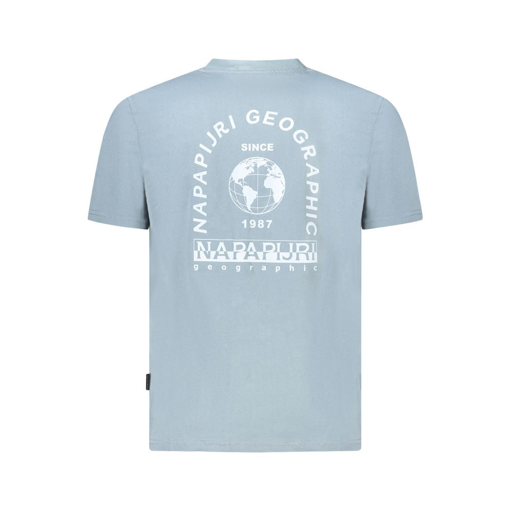 Napapijri Grigio Baumwoll-T-Shirt für Herren