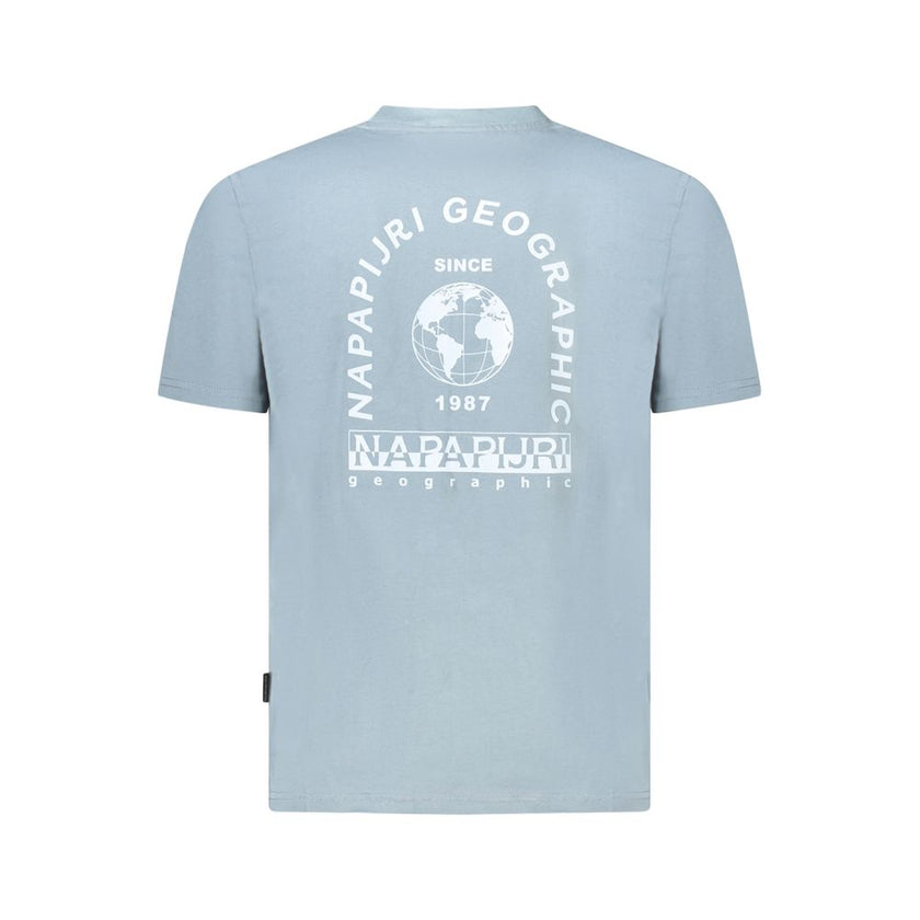 Napapijri Grigio Baumwoll-T-Shirt für Herren