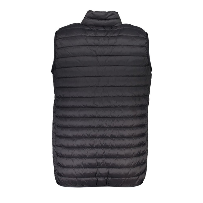 North Sails Ärmellose Polyamidjacke in Schwarz