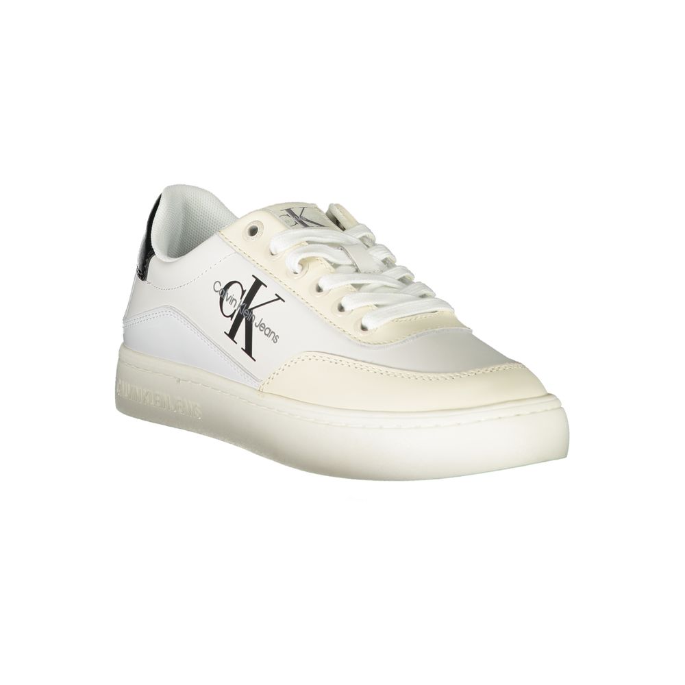Calvin Klein White Polyurethane Women's Sneaker