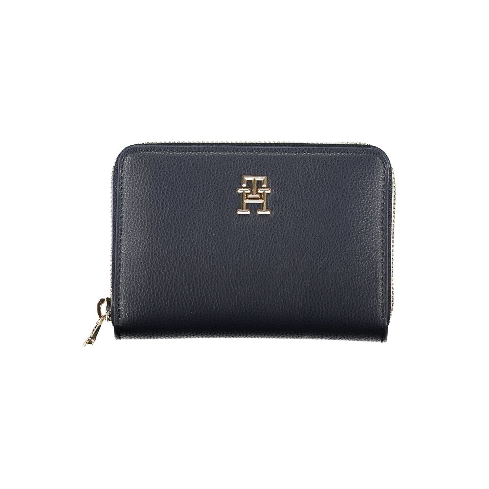 Tommy Hilfiger Women's Blue Polyurethane Wallet