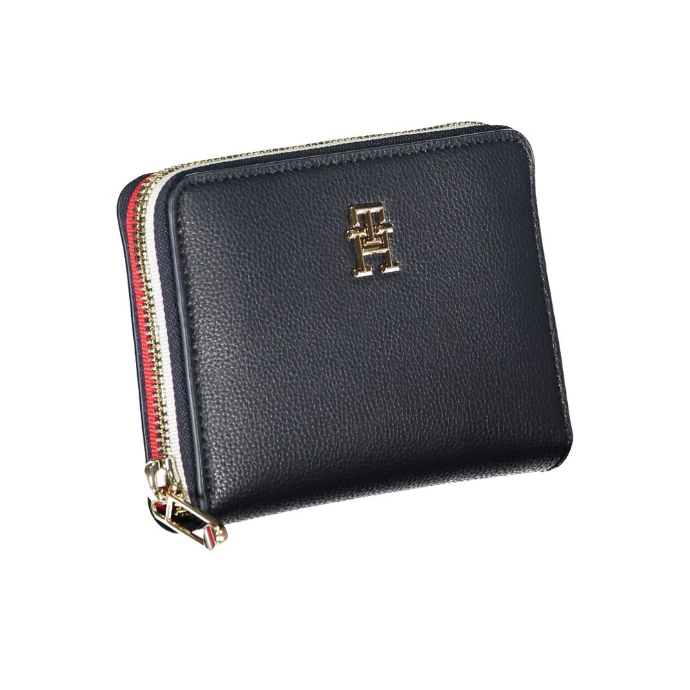 Tommy Hilfiger Women's Blue Polyurethane Wallet