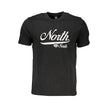 North Sails Schwarzes Baumwoll-T-Shirt für Herren