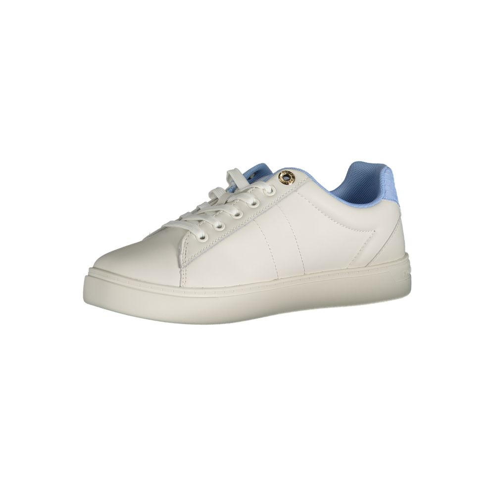 Tommy Hilfiger Light Blue Leather Women's Sneakers