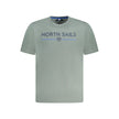 North Sails Verde Baumwoll-T-Shirt für Herren