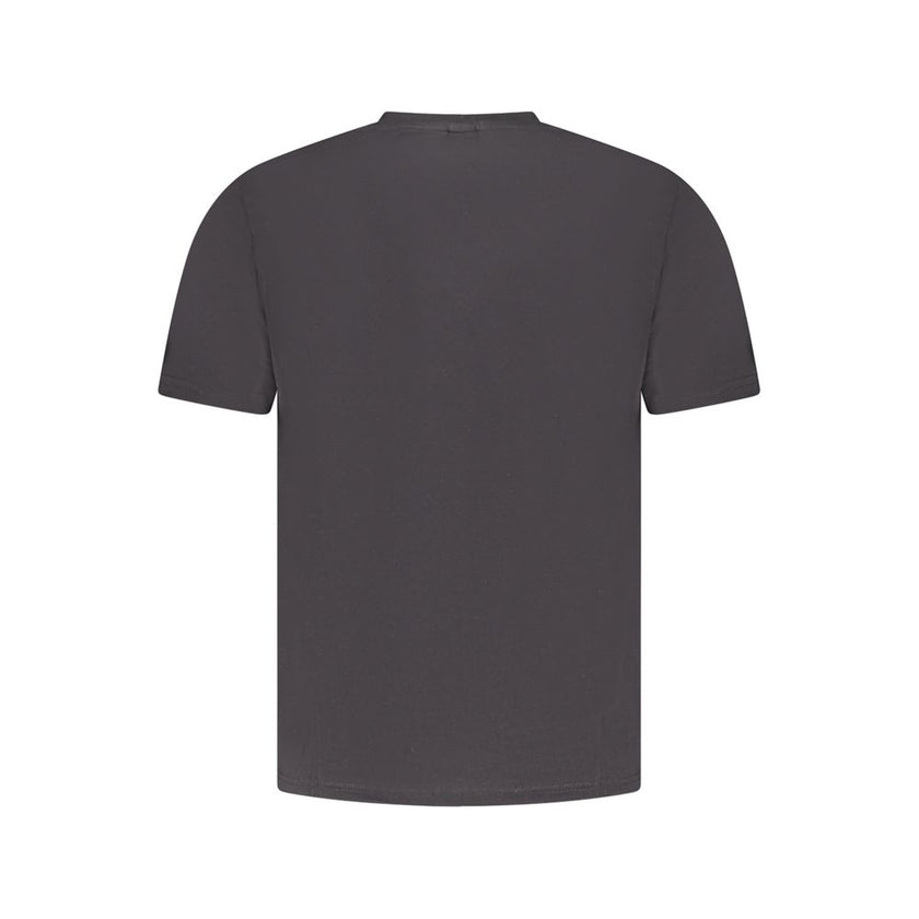 North Sails Schwarzes Baumwoll-T-Shirt für Herren