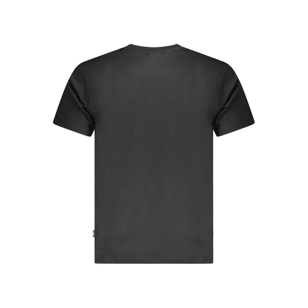 Fila Schwarzes Baumwoll-T-Shirt