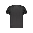 Fila Schwarzes Baumwoll-T-Shirt
