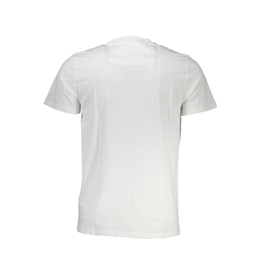 Cavalli Class Men's White Cotton T-Shirt