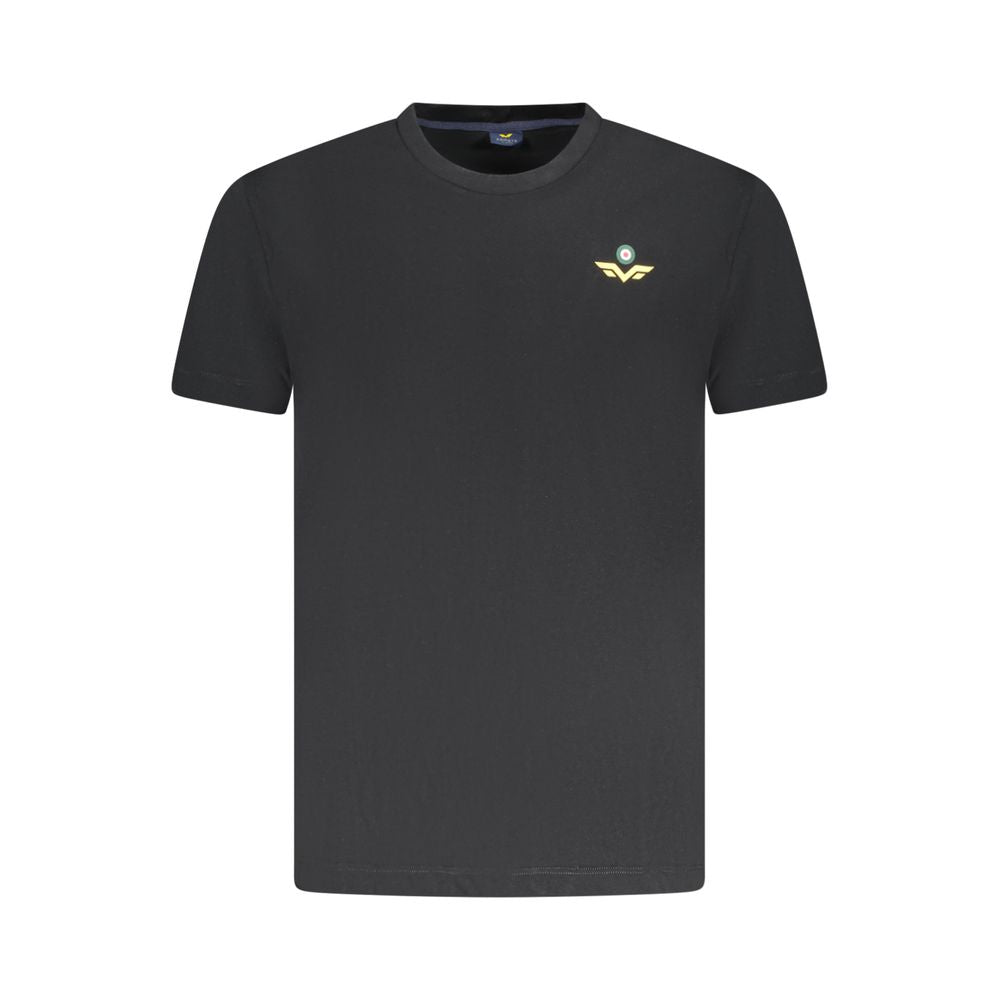 Armata Di Mare Schwarzes Baumwoll-T-Shirt für Herren