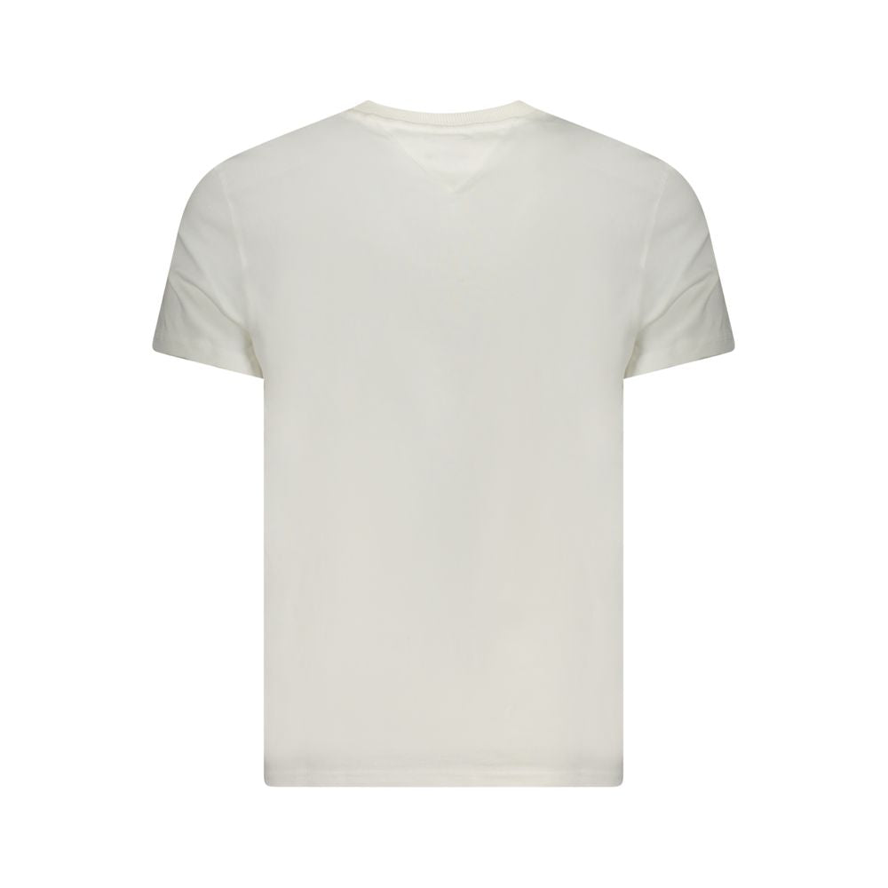 Tommy Hilfiger Men's White Cotton T-Shirt
