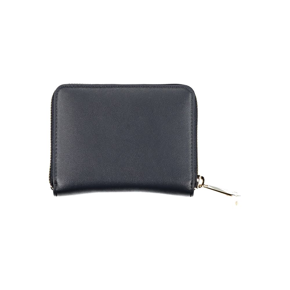 Tommy Hilfiger Women's Blue Polyurethane Wallet