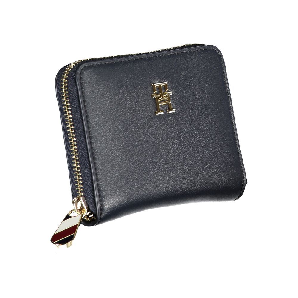 Tommy Hilfiger Women's Blue Polyurethane Wallet