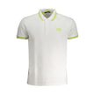 Cavalli Class Weißes Poloshirt aus Baumwolle für Herren