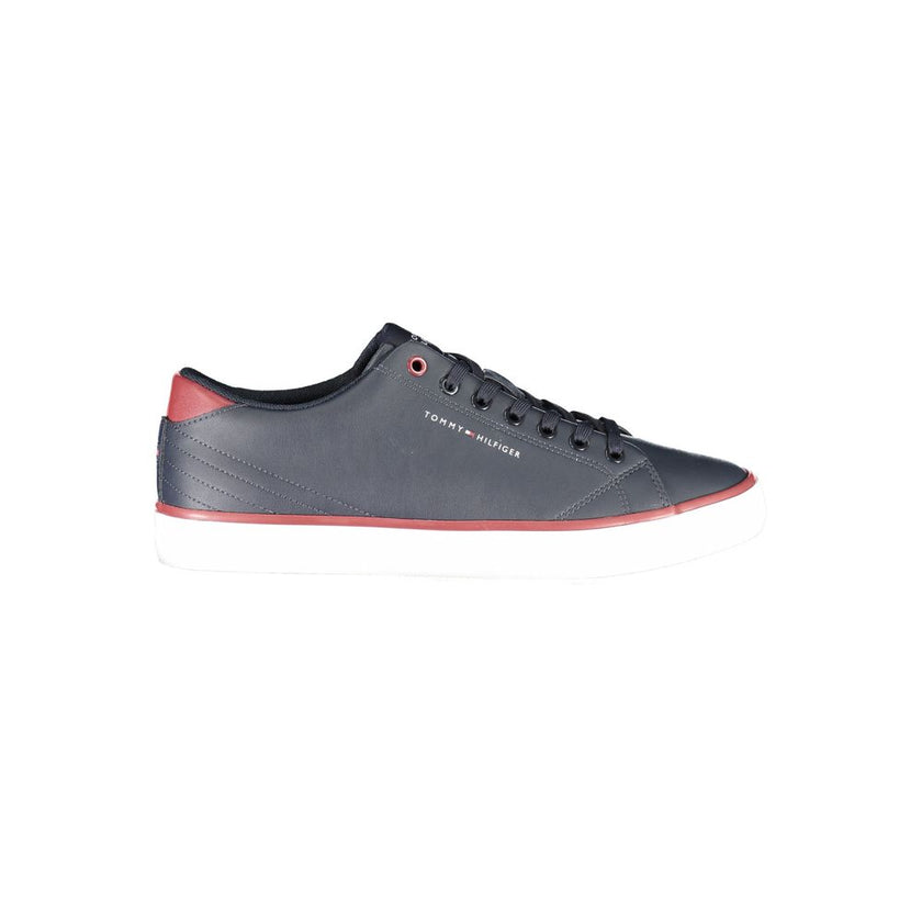 Tommy Hilfiger Blauer Herren-Sneaker aus Polyurethan