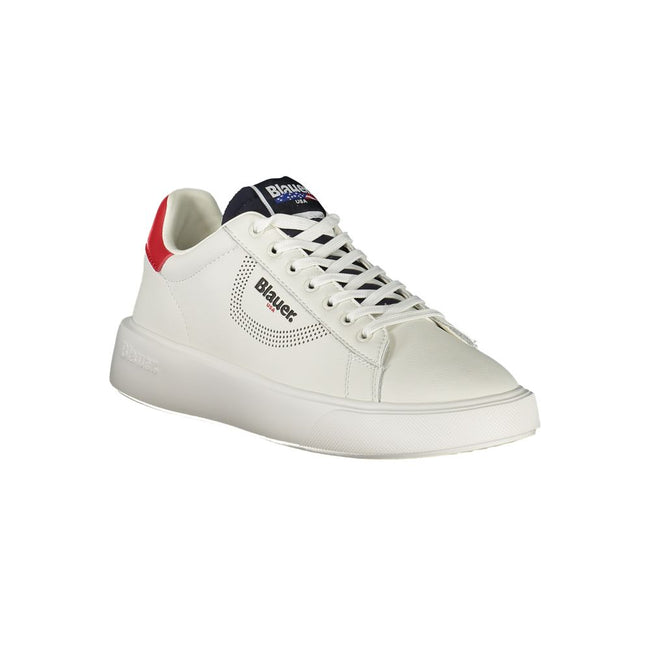 Blauer Bianco Polyurethane Herren Sneaker