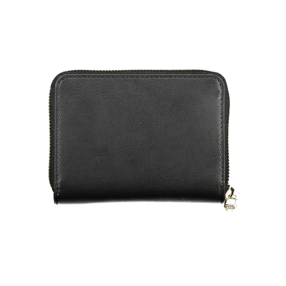 Tommy Hilfiger Women's Black Polyurethane Wallet