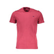 Harmont & Blaine Rosso Baumwoll-T-Shirt für Herren