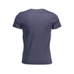 Tommy Hilfiger Blaues Bio-Baumwoll-T-Shirt für Herren