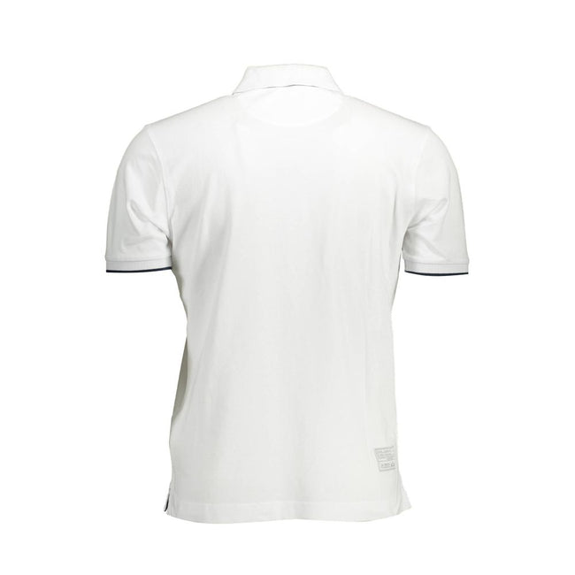 La Martina Weißes Poloshirt aus Baumwolle für Herren