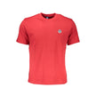 North Sails Rosso Baumwoll-T-Shirt für Herren