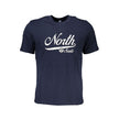North Sails Blu Baumwoll-T-Shirt für Herren