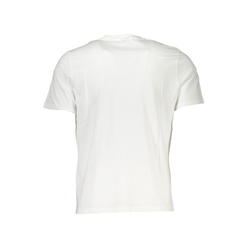 North Sails Weißes Herren-T-Shirt aus Baumwolle
