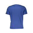 North Sails Blu Baumwoll-T-Shirt für Herren