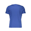 North Sails Blu Baumwoll-T-Shirt für Herren