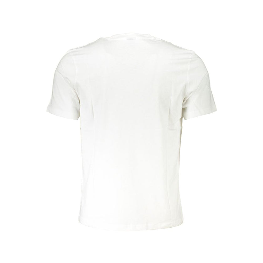 North Sails Bianco Baumwoll-T-Shirt für Herren