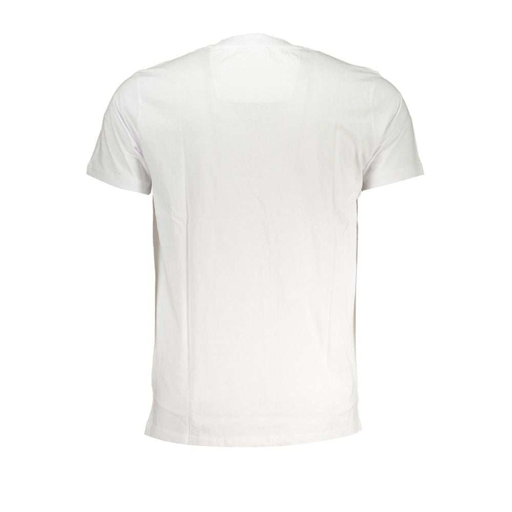 Cavalli Class Men's White Cotton T-Shirt